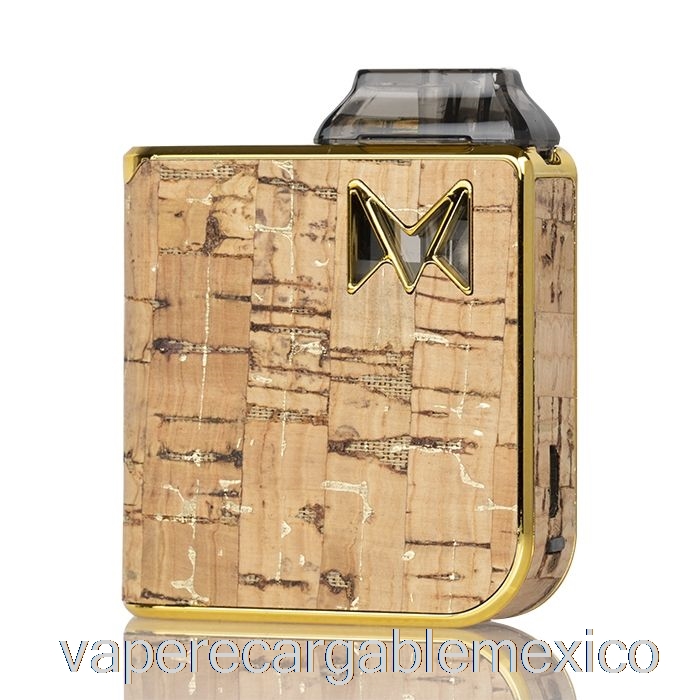 Vape Recargable Mi-pod Pro Kit De Inicio Edición Limitada De Corcho - Dorado